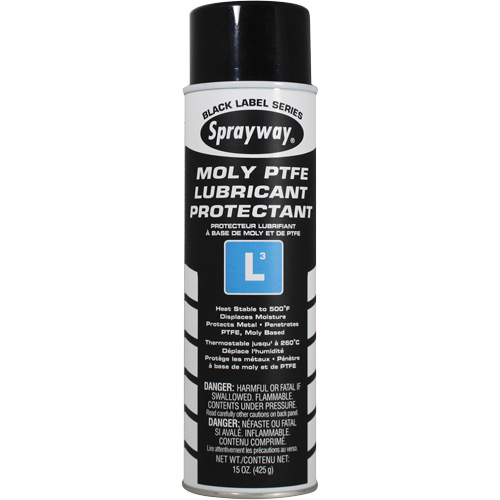 L3 Moly PTFE Lubricant Protectant, Aerosol Can Equipment World