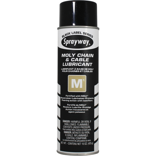 M1 Moly Chain & Cable Lubricant, Aerosol Can Equipment World