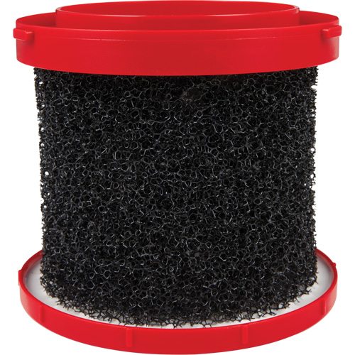 Wet Vacuum Filter, Foam, Fits 1.6 - 2.5 US gal. Equipment World