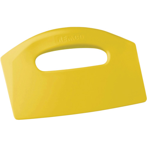 Bench Scraper, Yellow, 5" W x 8" L Equipment World