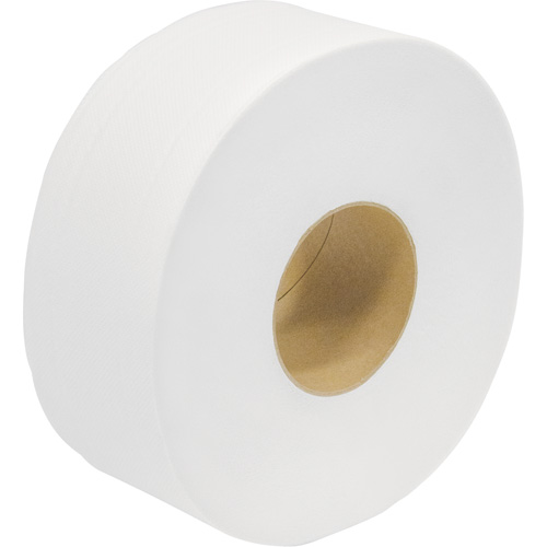 Snow Soft Premium Mini JRT Toilet Paper, Jumbo Roll, 2 Ply, 650' Length, White Equipment World