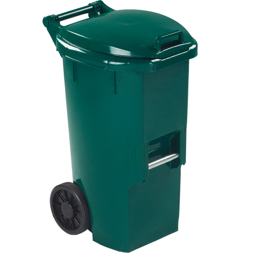 Organic Waste Green Bin, Plastic, 12 US gal. Equipment World