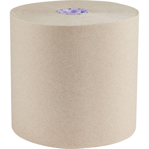 Essential 100% Recycled Brown Hard Roll Towels, 1 Ply, Standard, 700' L Equipment World