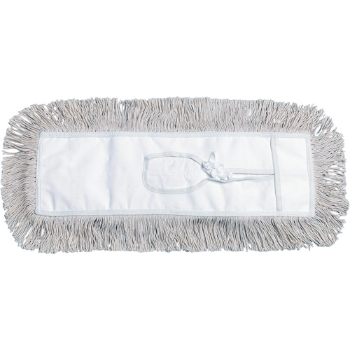 Dust Mop, Tie-On Style, Cotton, 48" L x 5" W Equipment World