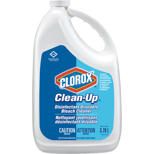 Clean-Up&reg; with Bleach Surface Disinfectant Cleaner, 3.78 L, Jug Equipment World