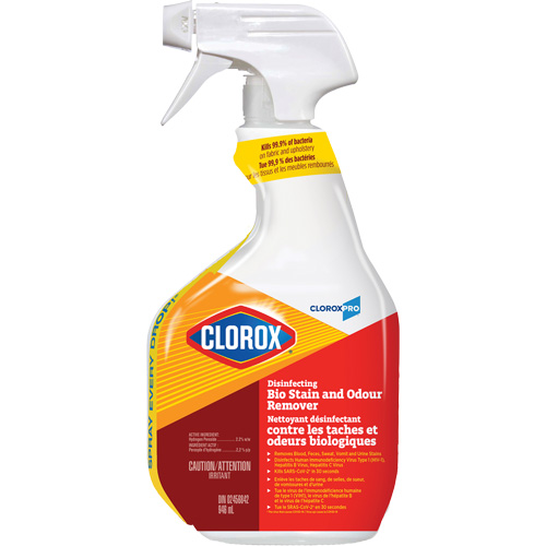 Disinfecting Bio Stain & Odour Remover, 946 ml, Trigger Bottle Equipment World