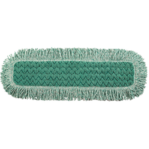 Hygen Fringed Dust Pad, Hook and Loop Style, Microfibre, 27-1/2" L x 9" W Equipment World
