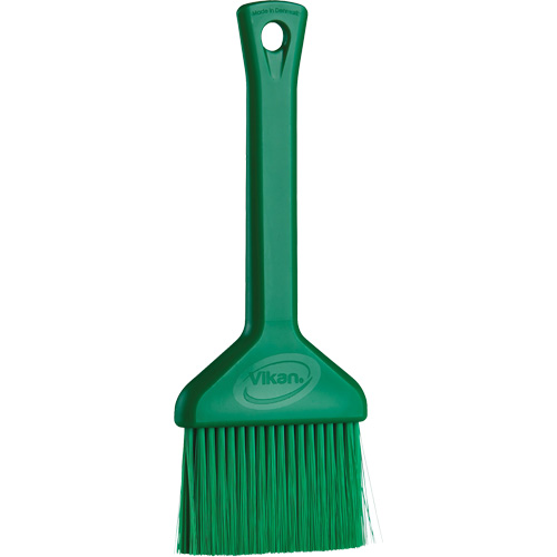 3" Pastry Brush, Soft Bristles, 7-3/4" Long, Green Equipment World