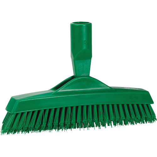 Grout Brush, Stiff Bristles, 9-1/4" Long, Green Equipment World