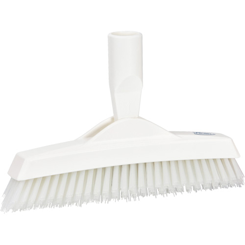 Grout Brush, Stiff Bristles, 9-1/4" Long, White Equipment World