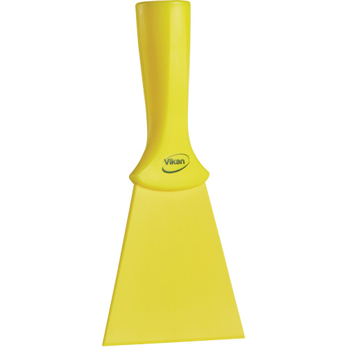 Nylon Scraper with Threaded Handle, Yellow, 4" W x 8" L Equipment World