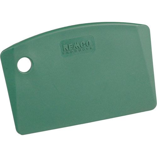 Metal Detectable Mini Bench Scraper, Green, 5-1/4" W x 3-2/5" L Equipment World