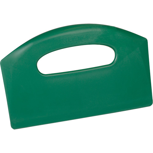 Metal Detectable Bench Scraper, Green, 8-1/2" W x 5-1/4" L Equipment World
