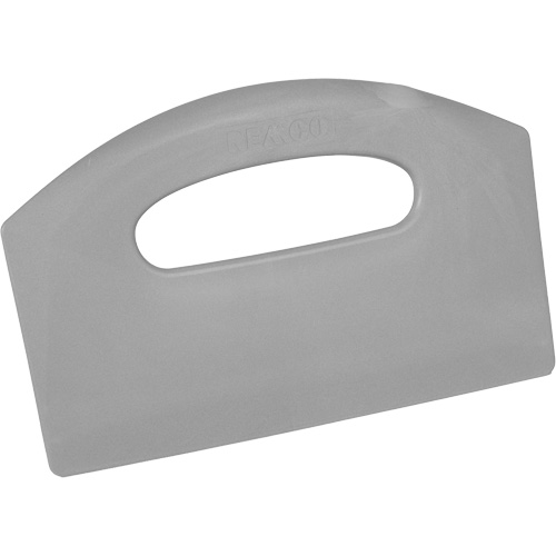 Metal Detectable Bench Scraper, Grey, 8-1/2" W x 5-1/4" L Equipment World