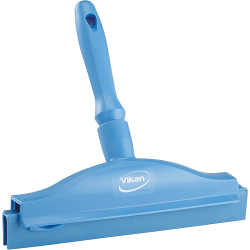 Double Blade Ultra Hygiene Squeegee, 10", Blue Equipment World