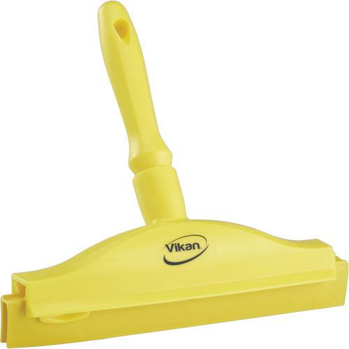 Double Blade Ultra Hygiene Squeegee, 10", Yellow Equipment World