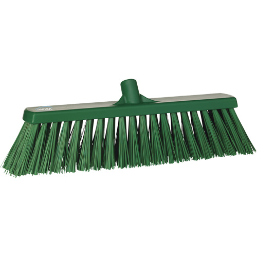 Balai-brosse robuste, Crins Ferme, 20", Polyester, Vert Equipment World