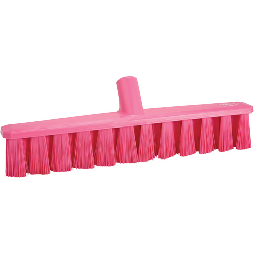 UST Push Broom, Medium Bristles, 15-1/4", Polyester, Pink Equipment World