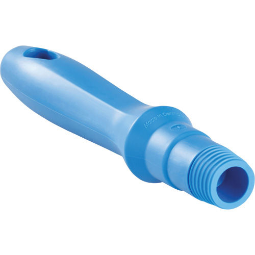Mini Handle, Brush/Pad Holder/Scraper/Squeegee, Blue, Standard, 6-1/4" L Equipment World