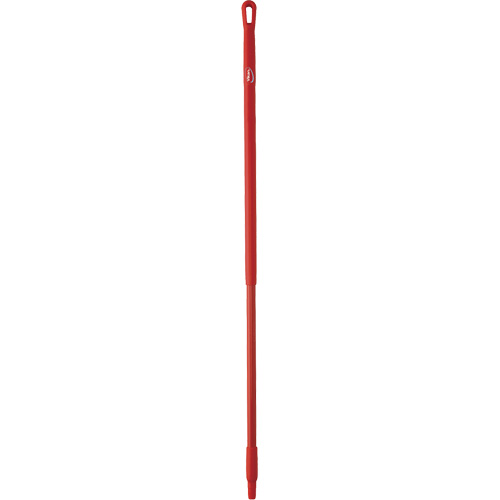 Handle, Broom/Brush/Pad Holder/Scraper/Squeegee, Red, Standard, 51-1/2" L Equipment World
