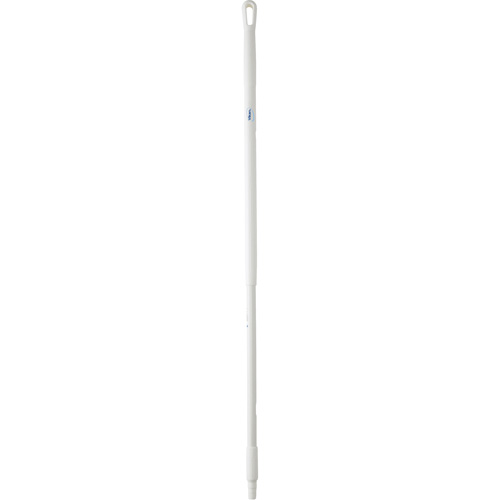 Handle, Broom/Brush/Pad Holder/Scraper/Squeegee, White, Standard, 51-1/2" L Equipment World