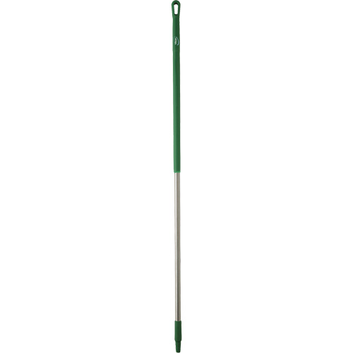 Handle, Broom/Brush/Pad Holder/Scraper/Squeegee, Green, Ergonomic, 59" L Equipment World
