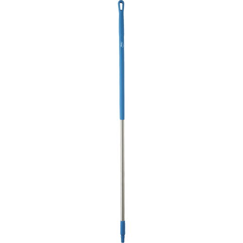Handle, Broom/Brush/Pad Holder/Scraper/Squeegee, Blue, Ergonomic, 59" L Equipment World