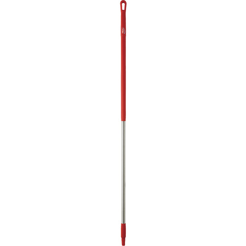 Handle, Broom/Brush/Pad Holder/Scraper/Squeegee, Red, Ergonomic, 59" L Equipment World