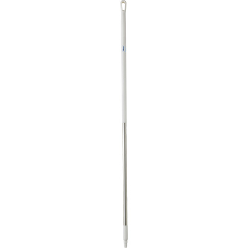 Handle, Broom/Brush/Pad Holder/Scraper/Squeegee, White, Ergonomic, 59" L Equipment World