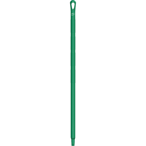 Ultra Hygiene Handle, Broom/Brush/Pad Holder/Scraper/Squeegee, Green, Standard, 40" L Equipment World