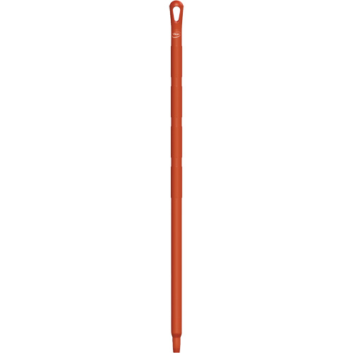 Ultra Hygiene Handle, Broom/Brush/Pad Holder/Scraper/Squeegee, Red, Standard, 40" L Equipment World