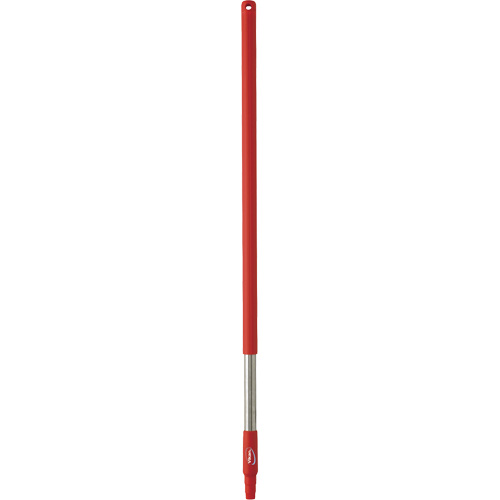 Handle, Broom/Brush/Pad Holder/Scraper/Squeegee, Red, Standard, 40" L Equipment World