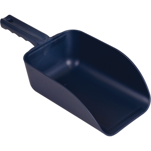Metal Detectable Hand Scoop, Plastic, Blue, 82 oz. Equipment World