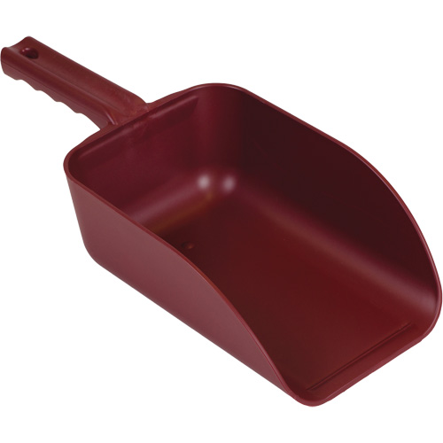 Metal Detectable Hand Scoop, Plastic, Red, 82 oz. Equipment World