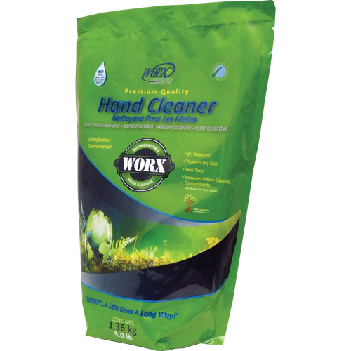 Biodegradable Hand Cleaner, Powder, 3 lbs., Refill, Scented Equipment World