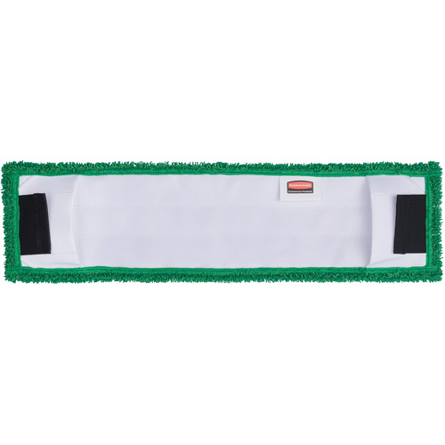 Adaptable Flat Mop Pad, Finishing, Microfibre, 5-1/2" x 19-1/2" Equipment World