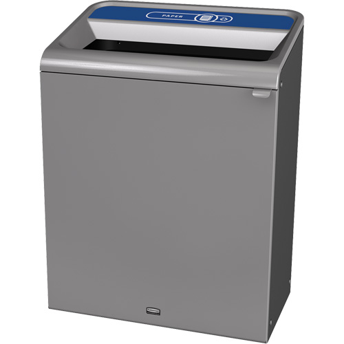 Configure Paper Waste Container, Bulk/Curbside/Deskside, Steel, 45 US gal. Equipment World