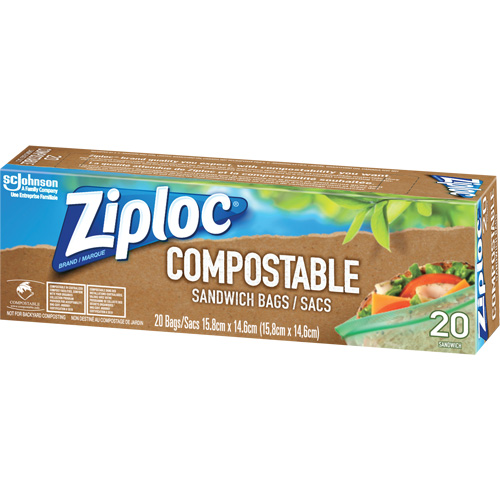 Ziploc&reg; Compostable Sandwich Bags Equipment World