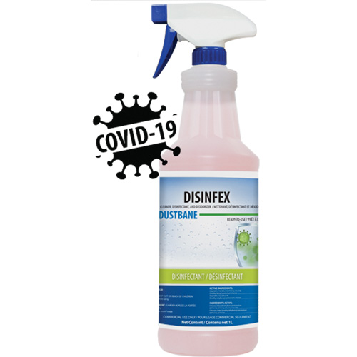 Disinfex Cleaner, Disinfectant & Deodorizer, 1 L, Bottle Equipment World