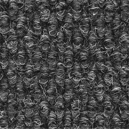 Supreme Knob Entrance Matting, Wiper/Scraper, 6-5/6' x 6' x 7/16", Charcoal Equipment World