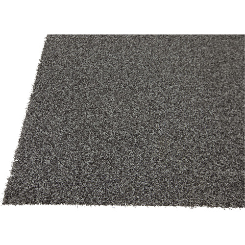 Tundra Indoor/Outdoor Matting, Latex/Polypropylene, Scraper Type, Tufted Cut Pile Pattern, 3-1/2' x 6', Charcoal Equipment World