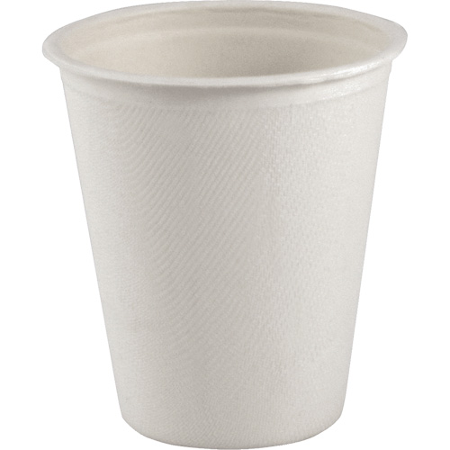Single Wall Compostable Hot Drink Cup, Paper, 8 oz., White Equipment World