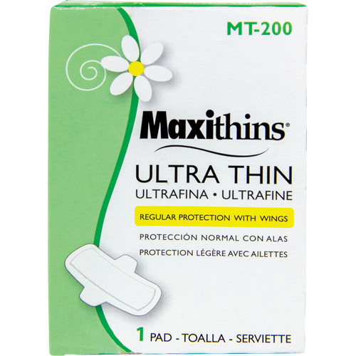 Maxithins&reg; Maxi Pad Ultra Thin with Wings Equipment World