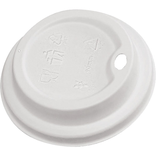 Compostable White Dome Sip Lids Equipment World