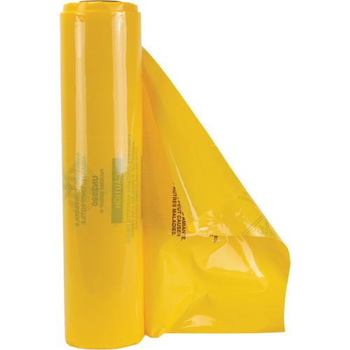 Hazardous Waste Liners, Asbestos, 40" L x 26" W, 3 mils Equipment World