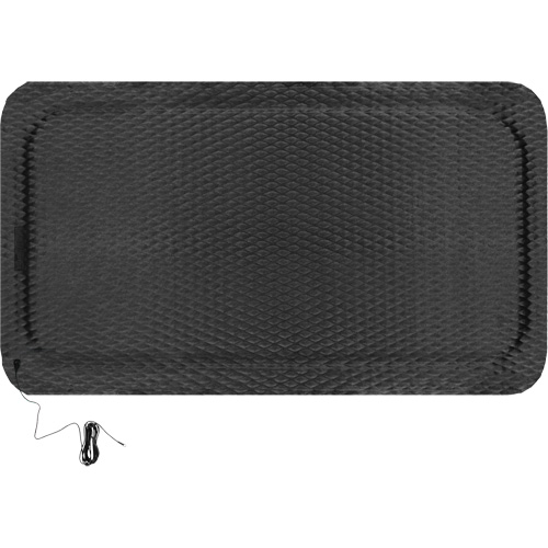 Hog Heaven Electrically Conductive Mat, 3' W x 5' L, 5/8" Thickness, Black, Nitrile Equipment World