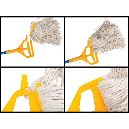 Handle with Clip, Fibreglass/Plastic, Open Gate Tip, 60" Length Equipment World