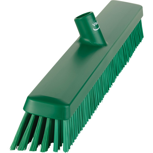 Balai-brosse robuste, Crins Fin/Ferme, 24", Vert Equipment World