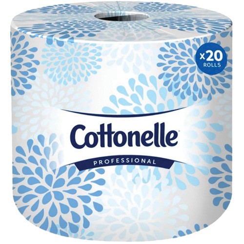 Papier hygi&eacute;nique professionnel Cottonelle, 2 Pli, 451 Feuilles/Rouleu, Blanc Equipment World