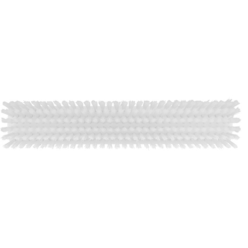 Push Broom Head, Fine/Stiff Bristles, 16-1/2", Polyester/Polypropylene, White Equipment World